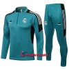 Real Madrid Training Huppari Suits 2021-22 Neljännes Zip Vaaleansininen Valkoinen - Miesten